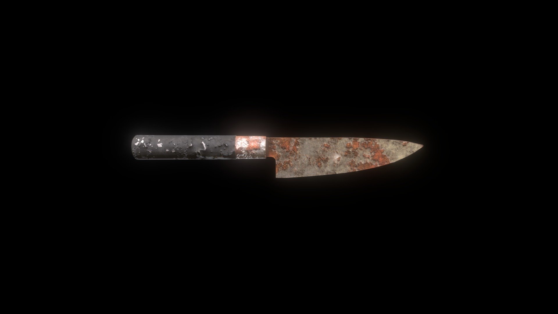 Rusted japanese knife - 3D model by yannblk [4b5da3e] - Sketchfab