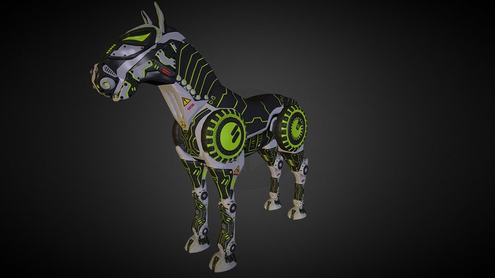 Robohorse 3D Model