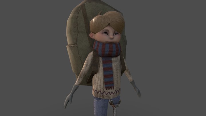 Character for modeling course 3D Model
