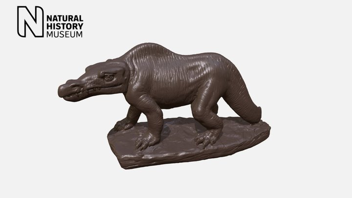 Crystal Palace Megalosaurus – Modello 3D gratuito STL