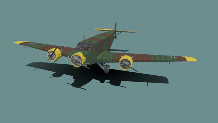 Ju52 3D models - Sketchfab