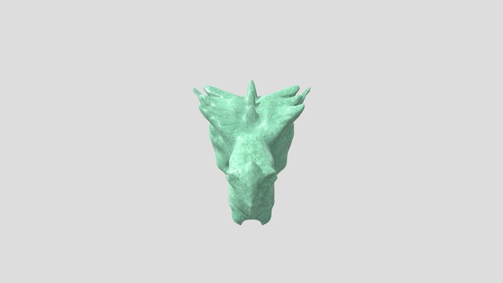 Attempted Dragon Head 3D Model
