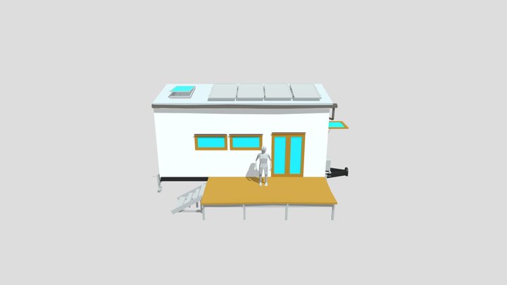 ECO HOUSE - Main House 3D Model