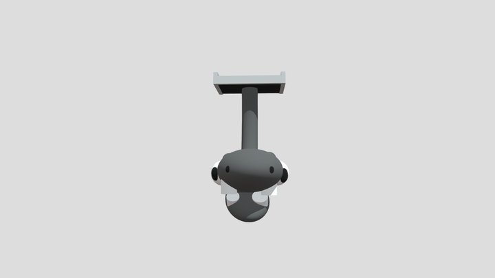 Dark Grey (fan made rainbow friends) 3D Model