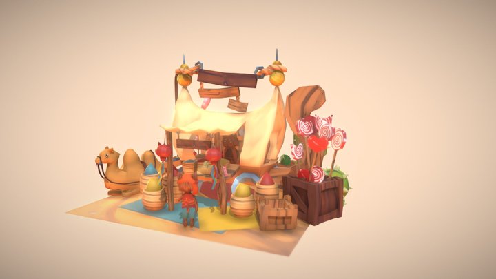Game Art Exam 2023 3D Model