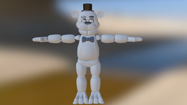 Fnaf Freddy Wip 3D Model