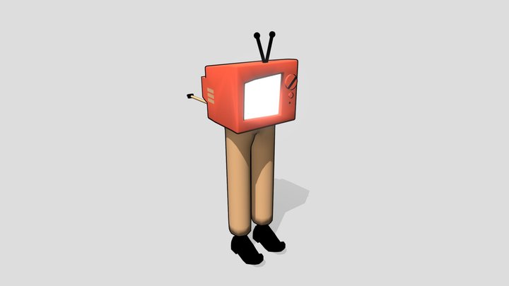 TV Guyde - Radio TV Solutions 3D Model