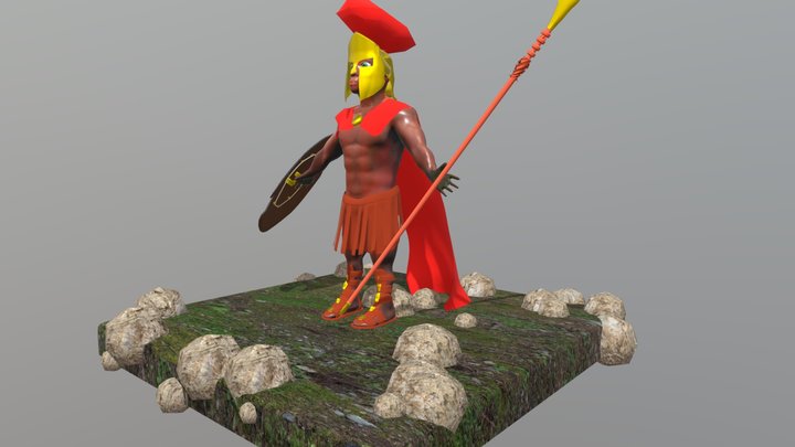 Warrior 3D Model