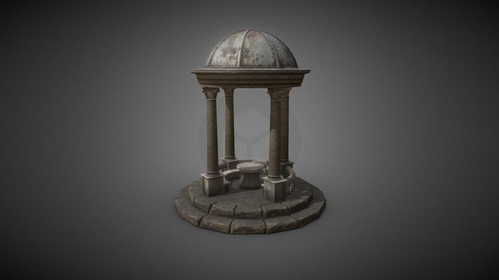 Old Pavilion №1 3D Model