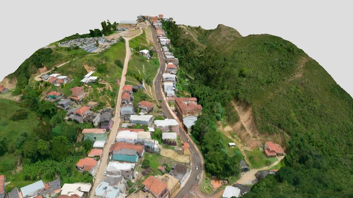 Morro de Pinheiro - Prados, MG 3D Model