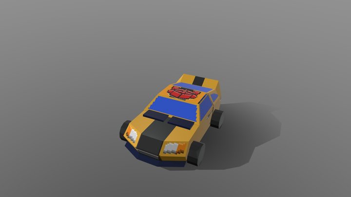 custom bumblebee model 3D Model