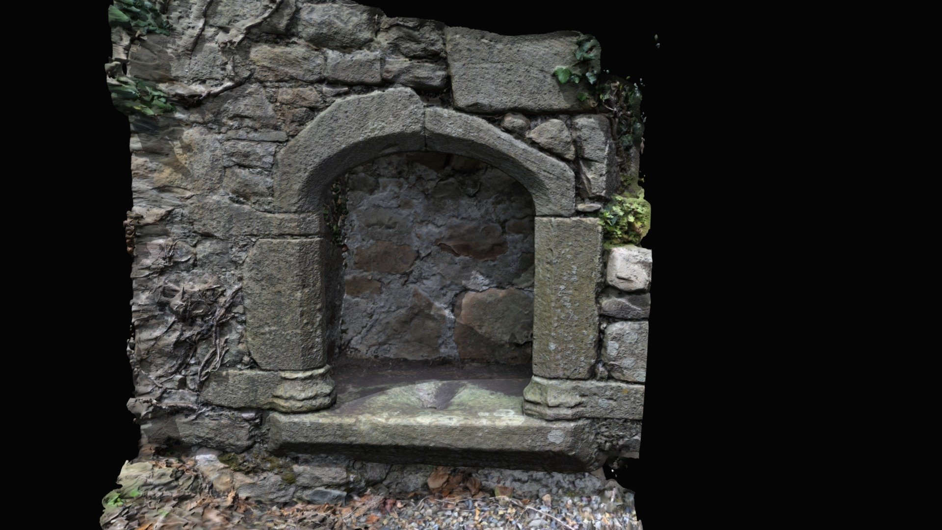 Piscina Templeachally Church (TN025-016001-)