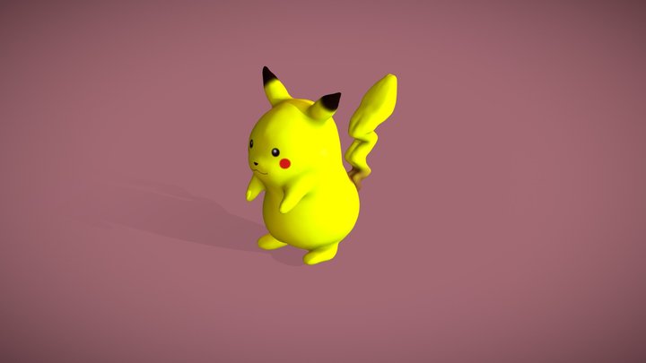 Pikachu 3D Model