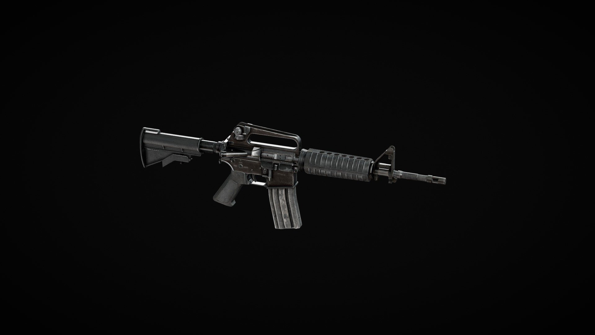 M16A2 - 3D model by MirrorChaos [4b6a27e] - Sketchfab