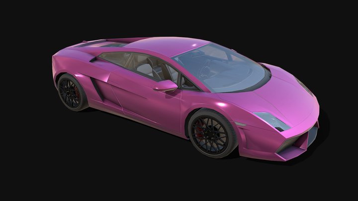 Pinkcar 3D models - Sketchfab