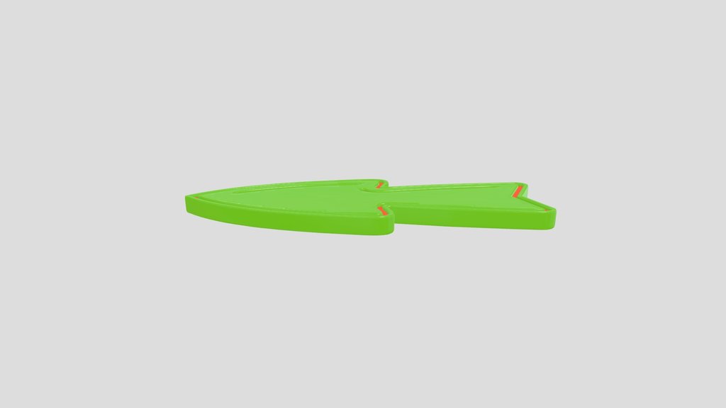 Colorful Glowing Arrow 05