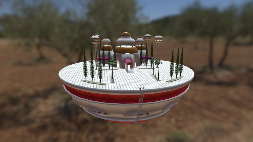 STL file Kamisama Temple - Dragon Ball 🕍・3D printable model to