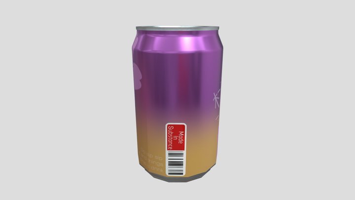 Drink Can 3D Model
