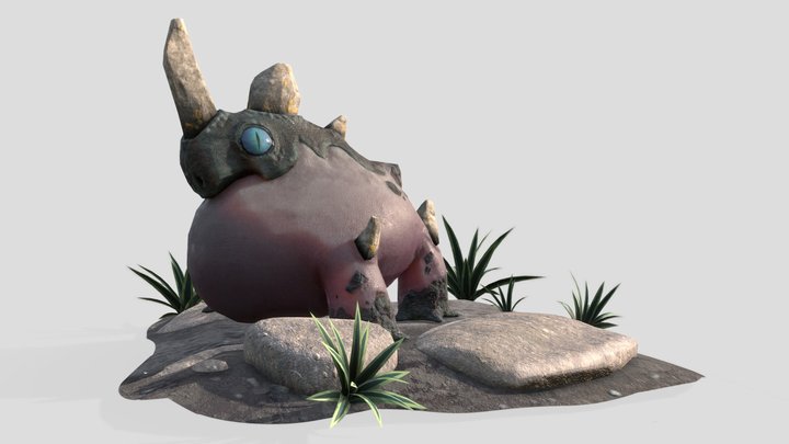 Mountain Critter 3D Model