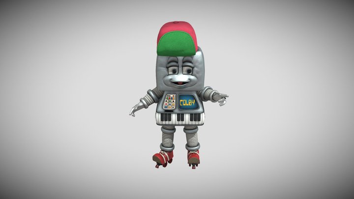 Colby the Computer 3D Model