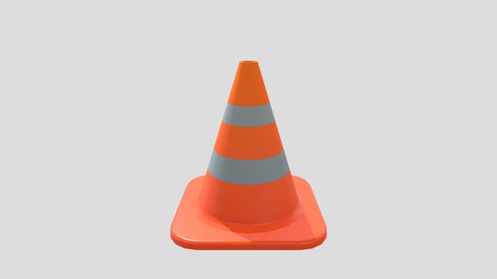 Traffic Cone Prop 3D Model
