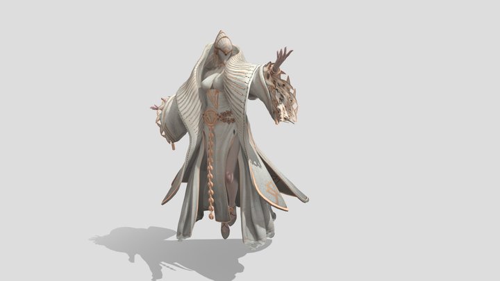 Light Witch 3D Model