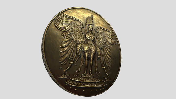 Ancient_coin_003 3D Model