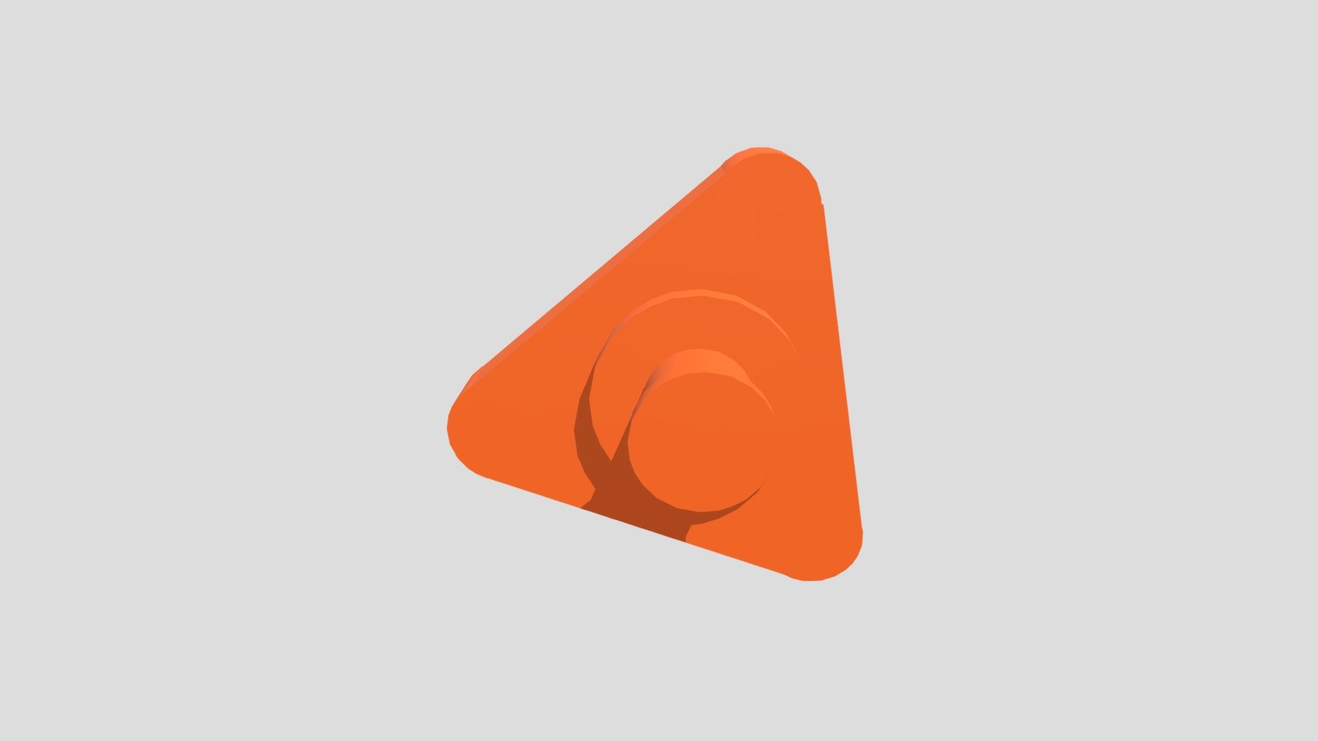 Orange Triangle - Download Free 3D model by Mickey Mouse (From Mickey ...