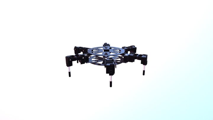 Hexapod 3D Model