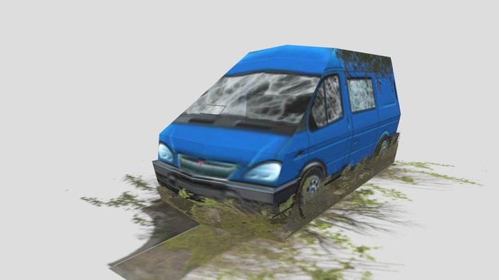 Gazel lowpoly (for mobile games) 3D Model