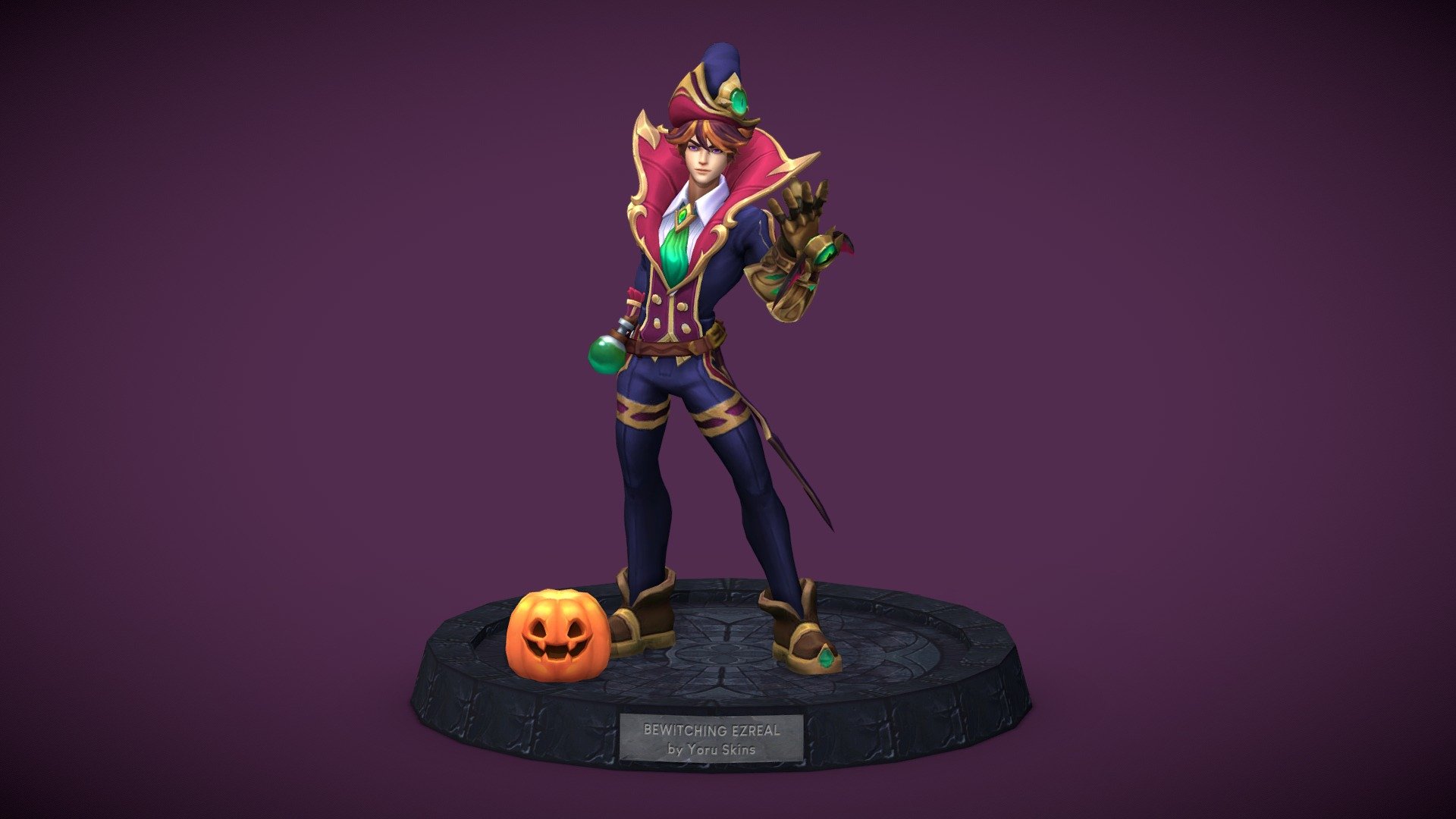 ArtStation - Bewitching Ezreal 🎃