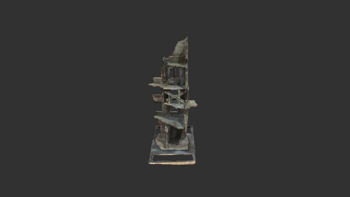 Bronze Sculpture 3D Model