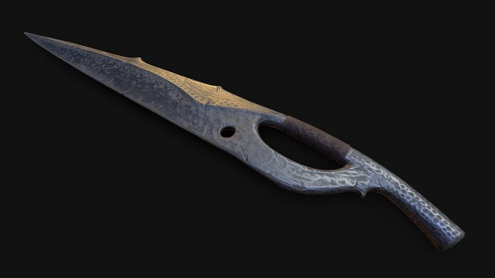 Orc Blade 3D Model