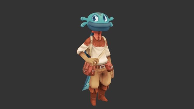 Gill 3D Model