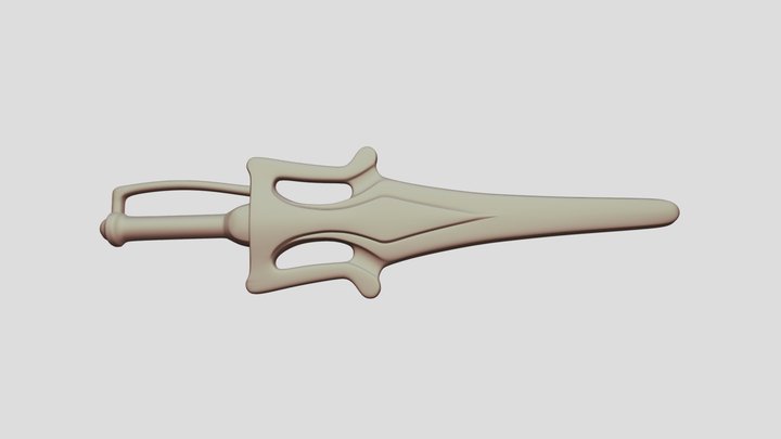 He-Man Power Sword  - Masters of the Universe 3D Model