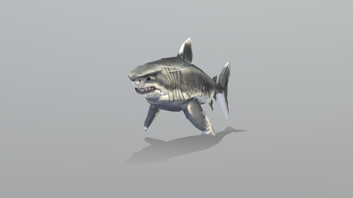 Shark minecraft blockbench commission 3D Model