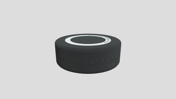 Hockey Puck 3D Model