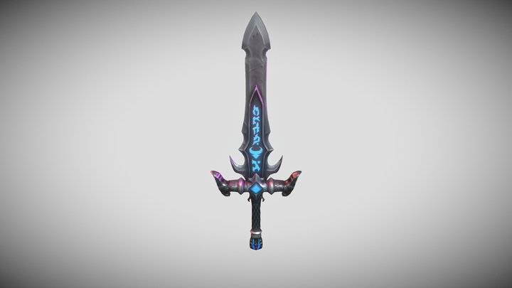 Demon Dagger 3D Model