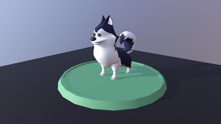 Dog 3D Model