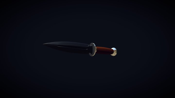 Faca - Trabalho Modelagem 3d do quinto semestre 3D Model