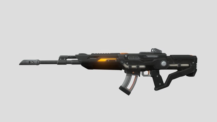 Chaos Exploder Rifle - Fortnite Item – Modello 3D gratuito STL