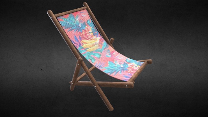 Camping Chair 3D Model