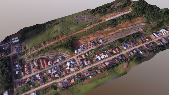 Loteamento - Lontras - SC - BRASIL 3D Model