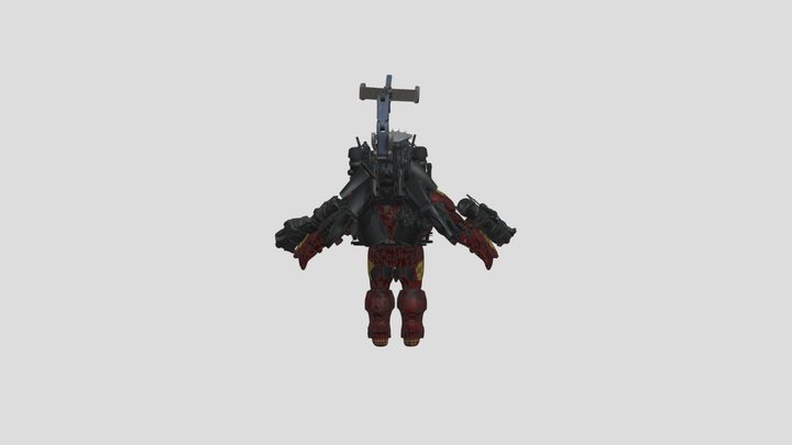 G-LENYA, ORIGINAL MODEL, SKIBIDI TOILET 3D Model