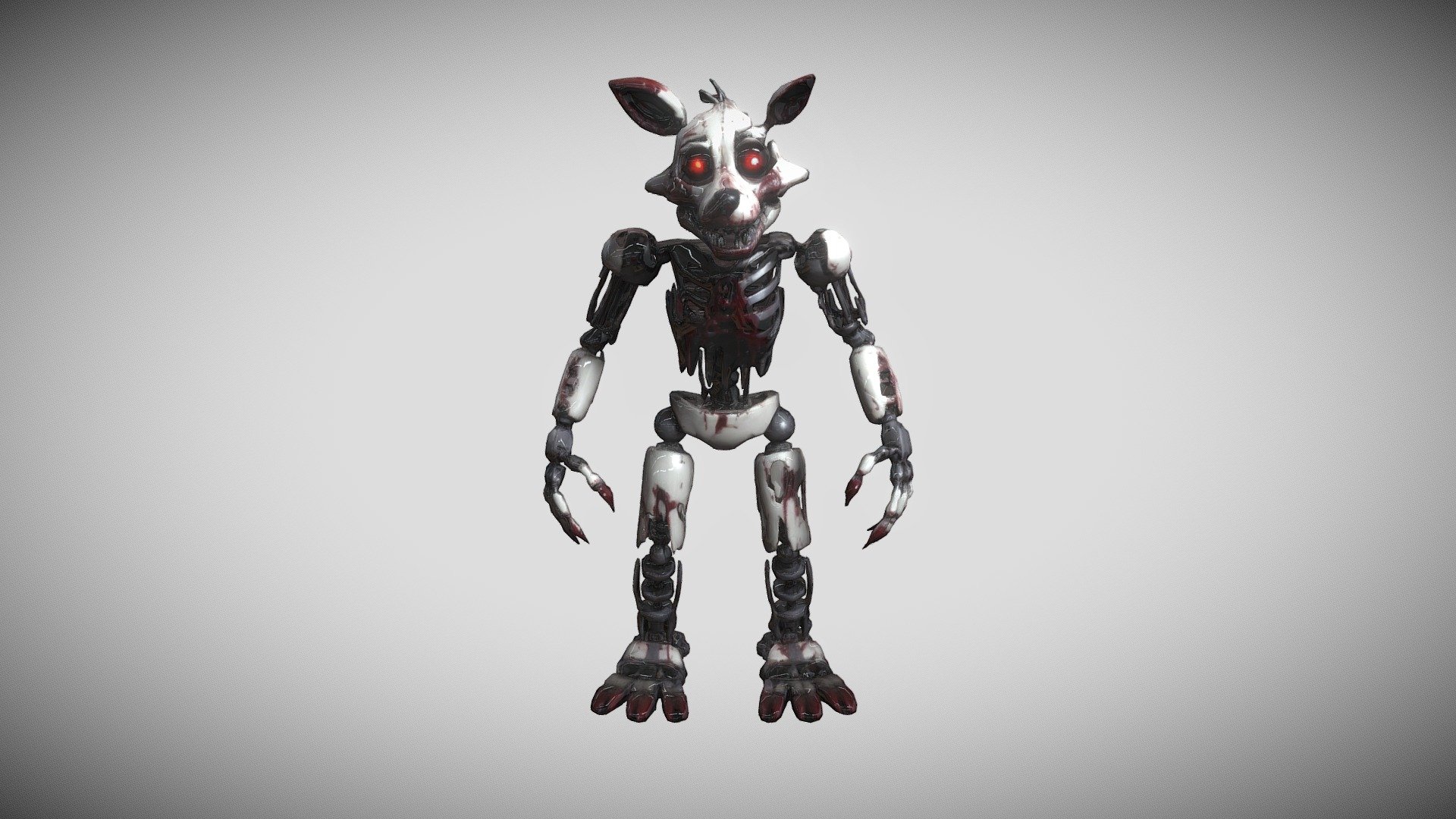 FREE FNAF Inspired robot character - Download Free 3D model by ...