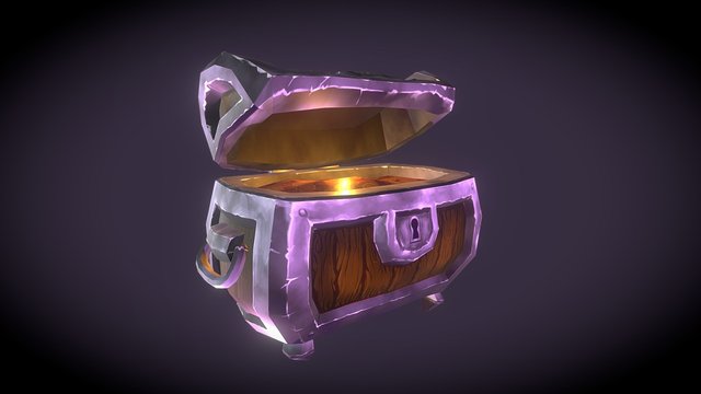 Treasure Chest 3D Model