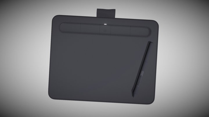 Graphic Tablet 3D Model