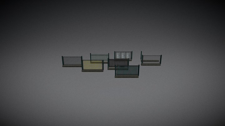 CLASSIC Serie Löwe | Der Zaunexperte 3D Model