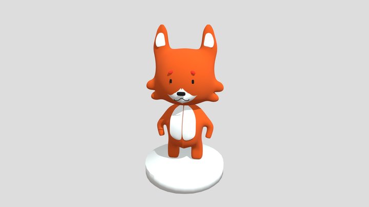 Fox 3D Model 3D Model