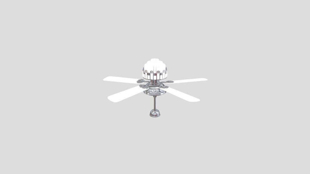 Crystal Ceiling Fan